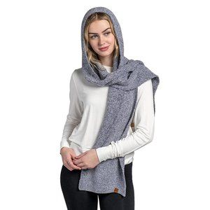 Hooded Scarf – Beyond Soft Chenille Knit by Britt's Knits